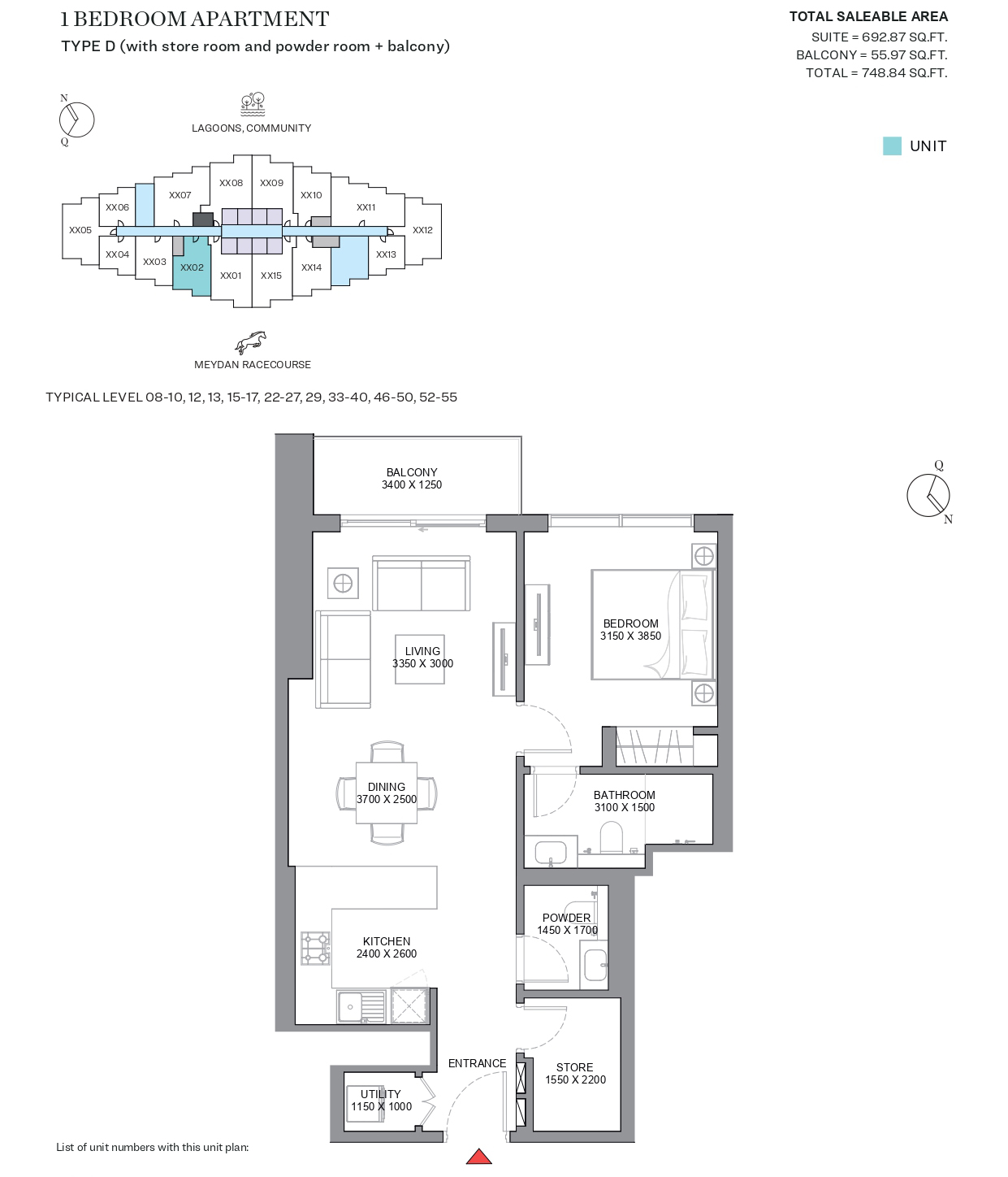 330 Riverside Crescent apartments dubai