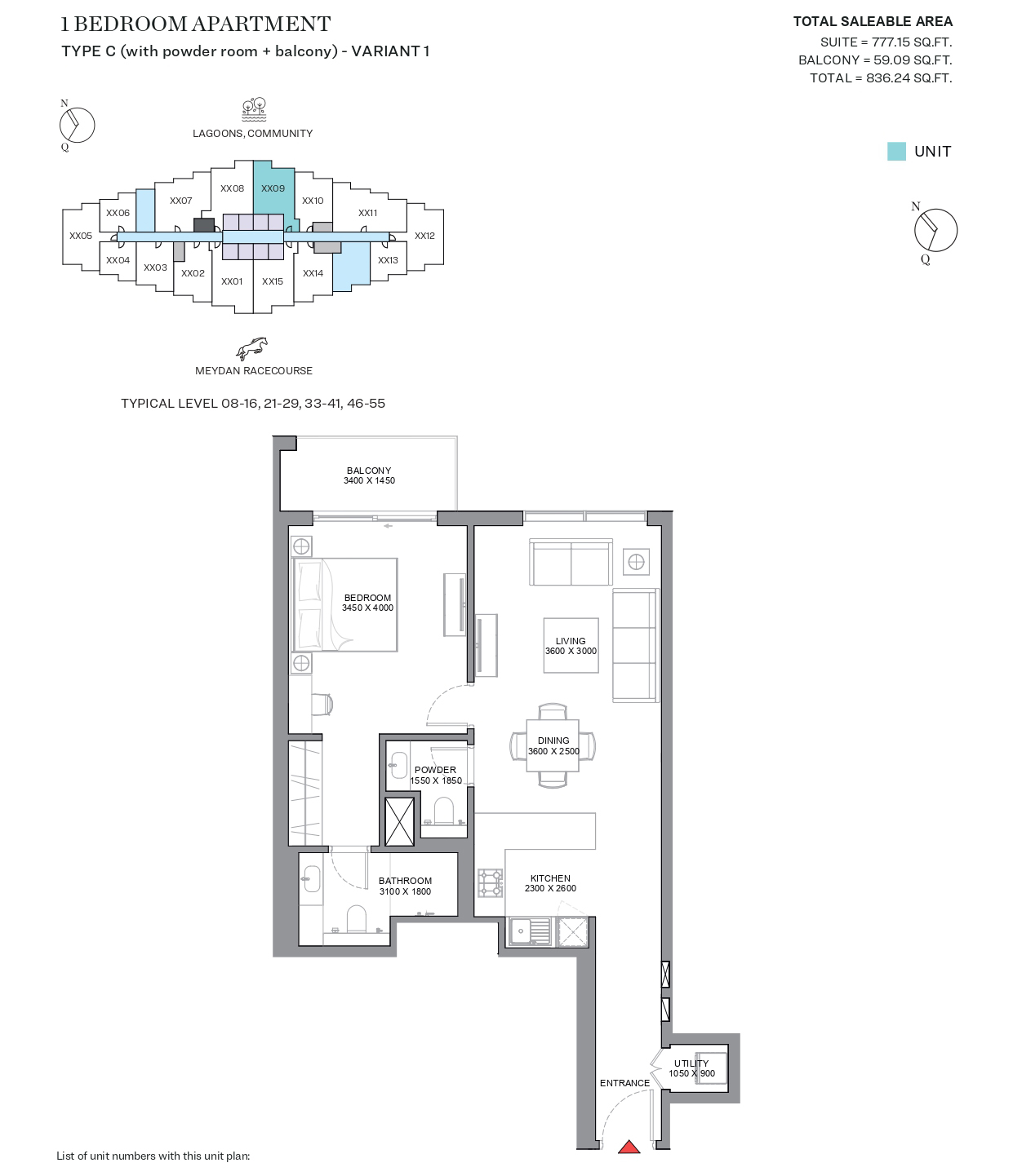 330 Riverside Crescent apartment for sale Dubai